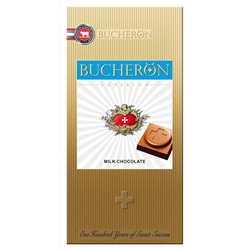 Кондитерские изделия                                        Bucheron                                        SUPERIOR шоколад Молочный 100 гр. х 10 шт. картон (6)