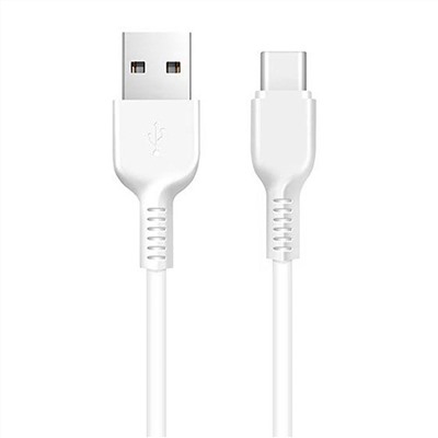 Кабель USB - Type-C Hoco X20 Exotic Radiance (200см) (white)