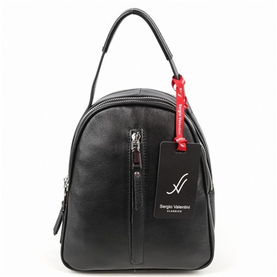 Женский кожаный рюкзак SV-13061 Блек