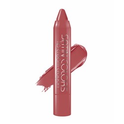 Помада-карандаш для губ Belor Design Smart Girl SATIN COLORS, тон №12, розовое дерево
