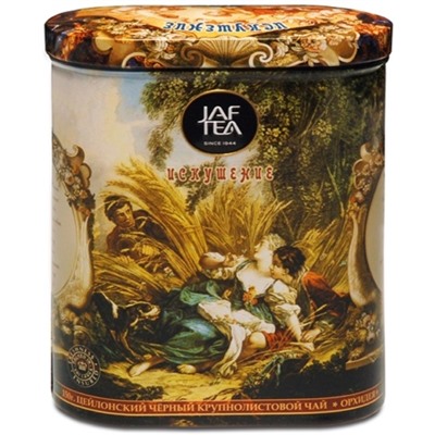 Чай                                        Jaf tea                                        "Искушение" 150 гр. черный с лепестками орхидеи, ж/б (12)