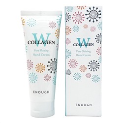 Enough Крем для рук с коллагеном / W Collagen Pure Shining Hand Cream, 100 мл