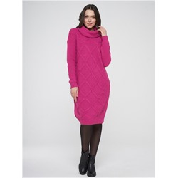 Платье (свитер) женское BY202-20013; 18-2328 деликатная фуксия