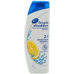 Шампунь для волос Head and Shoulders (Хед Энд Шолдерс) Цитрусовая свежесть 2 в 1, 400 мл