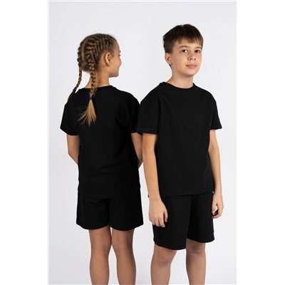 ЛГ-42100/3 Комплект детский (футболка шорты) Чёрный