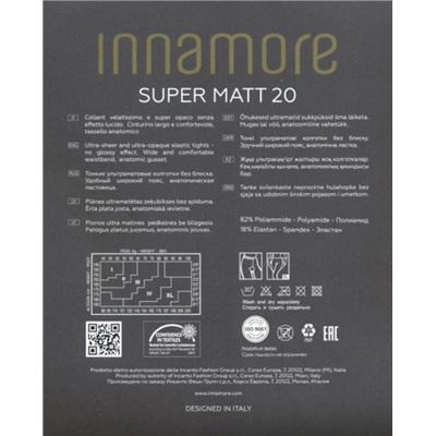 Колготки классические, Innamore, Super Matt 20 оптом