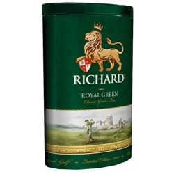 Чай                                        Richard                                        Royal Green 80 гр. зеленый ж/б (12) 610652