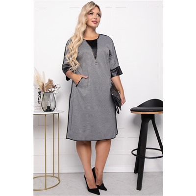 Платье "Кейла" П7201 (серый)