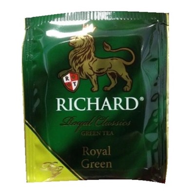 Чай                                        Richard                                        Royal Green 200 сашет*2 гр. ЗЕЛЕНЫЙ (1 кор.) 100183
