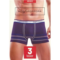 Трусы боксеры (шорты), Rosso Porpora, UB1822-3шт оптом