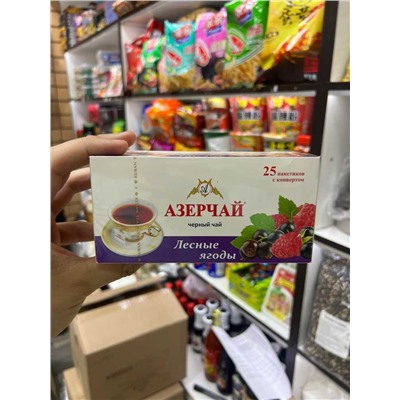 Азерчай с разными вкусами В уп 25 пакетик