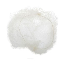 Dewal Сеточка-паутинка для создания причёсок большая СЕ102, белый, 2 шт.