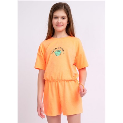 CLE Джемпер дев. 825719/30гп_п2, оранжевый, Таблица размеров на детскую одежду «ЭЙС» и «CLEVER WEAR»