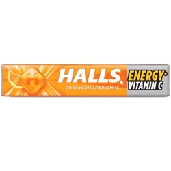 Кондитерские изделия                                        Halls                                        Леденцы Halls Апельсин (25 гр. х 12) /30 бл