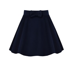 Синяя школьная юбка для девочки 79062-ДШ21