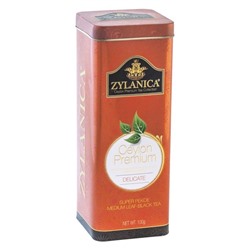 Чай                                        Zylanica                                        Batik Design Delicate Super Pekoe черный 100 гр., ж/б (24)