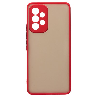 Чехол-накладка PC041 для "Samsung SM-A536 Galaxy A53 5G" (red/black)