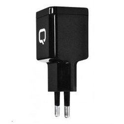 *Блок пит USB сетевой Qumo Energy (Charger 001), 1 USB, 1A, черный