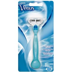 Станок женский для бритья Gillette Venus, 1 кассета