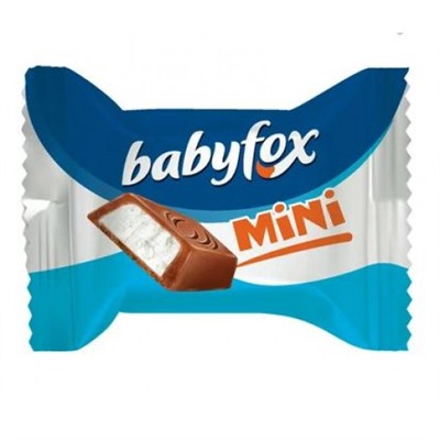 «BabyFox», конфеты mini c молочной начинкой (упаковка 0,5 кг) KDV
