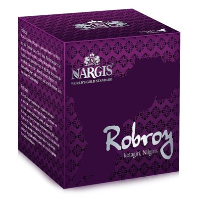 Чай                                        Nargis                                        высокогор. Nilgiris Robroy (Роброй) 100 гр. (20)