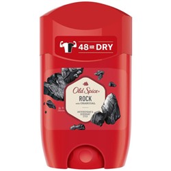 Дезодорант-антиперспирант стик Old Spice (Олд Спайс) Rock with Charcoal, 50 мл