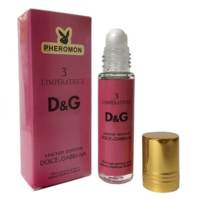 Масляные духи с феромонами Dolce&Gabbana 3 L'Imperatrice Limited Edition женские (10 мл)