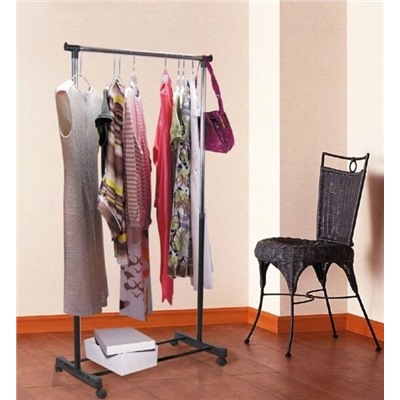 Стойка для одежды Single Pole Telescopic Clothes Rack