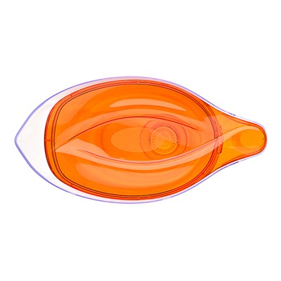 Кувшин-фильтр для воды 2,5 л "ГАЛА" оранжевый, пластик, БАРЬЕР