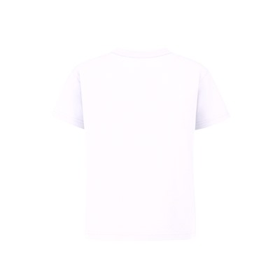 футболка 1ДДФК4327001; белый / Серый кот с сердцем