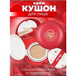 Тональная основа-кушон Chupa Chups Candy Glow Cushion Strawberry Spf50+ PA++++