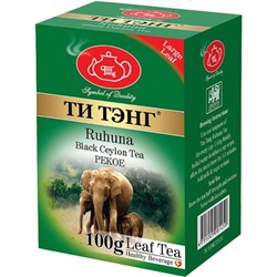 Чай                                        Титэнг                                        Рухуна 100 гр. черный (5пч)(201450) (100)