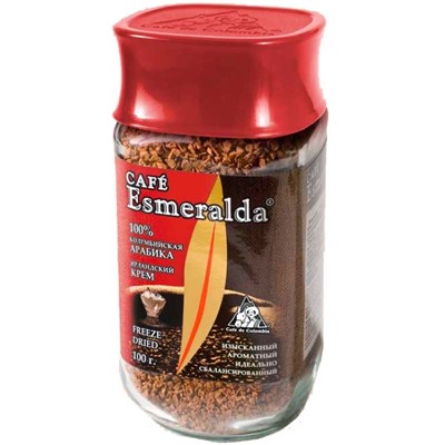 Кофе                                        Esmeralda                                        Ирландский крем 100 гр. стекло (12)
