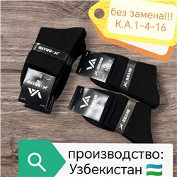 Носки X-BRAND Состав хлопок Качество люкс В упаковка 10 пар Размер 41-47