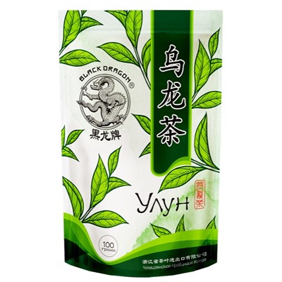 Чай                                        Черный дракон                                        Улун 100 гр. дой-пак (25) (O501)