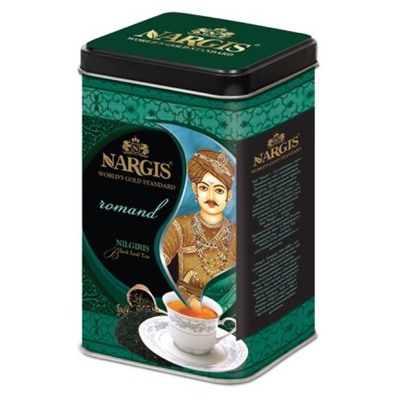 Чай                                        Nargis                                        Romand Nilgiri 200 гр., ж/б (20)