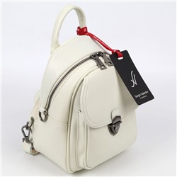 Женский кожаный рюкзак SV-9151 Беж