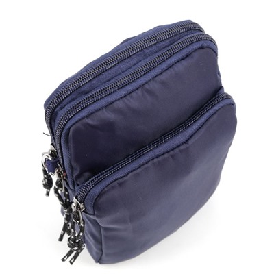 Маленькая спортивная текстильная сумка кросс-боди 407 Блу