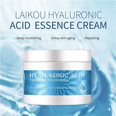 Увлажняющий крем для лица с гиалуроновой кислотой Laikou Hyaluronic Acid Essence Cream, 25 гр.