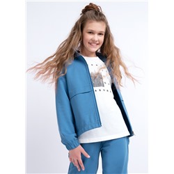 CLE Куртка дев. 725843/37у_п, джинсовый, Таблица размеров на детскую одежду «ЭЙС» и «CLEVER WEAR»