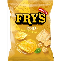 Бакалея                                        Fry's                                        Чипсы из натур. картофеля "FRY'S" вкус Выдержанный сыр 70 гр, м/у (24)
