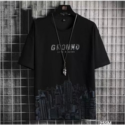 Мужская футболка GROUND чёрная SM