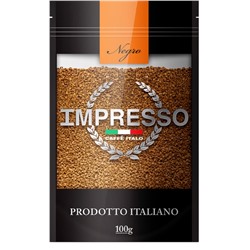 Кофе                                        Impresso                                         IMPRESSO Negro 100 гр. субл. дой-пак (20)/72
