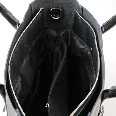Женская кожаная сумка 9145-220 Блек