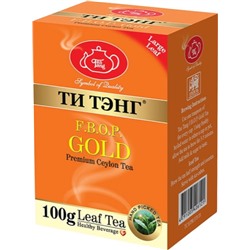 Чай                                        Титэнг                                        ЗОЛОТОЙ F.B.O.P. 100 гр. черный (5пч)(406121) (100)