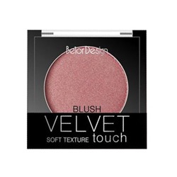 Румяна для лица Belor Design Party Velvet Touch, тон 102 розово-персиковый