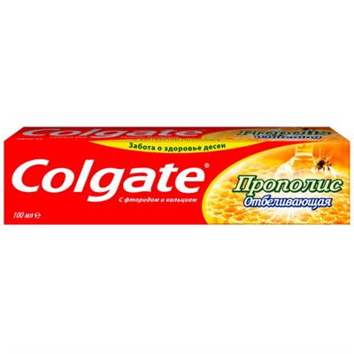 Зубная паста Colgate (Колгейт) Прополис Отбеливающая, 100 мл