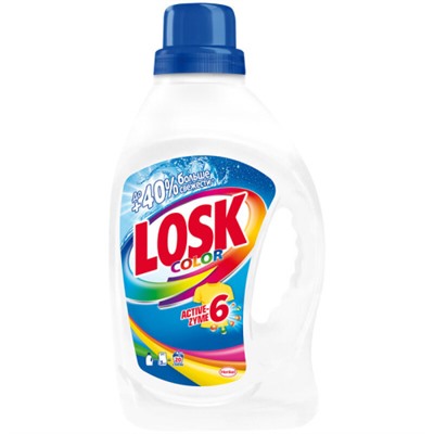 Гель для стирки Losk (Лоск) Color, 1,3 л