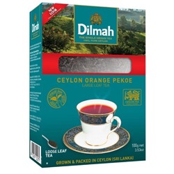 Чай                                        Dilmah                                        100 гр. кр./лист (12) черный