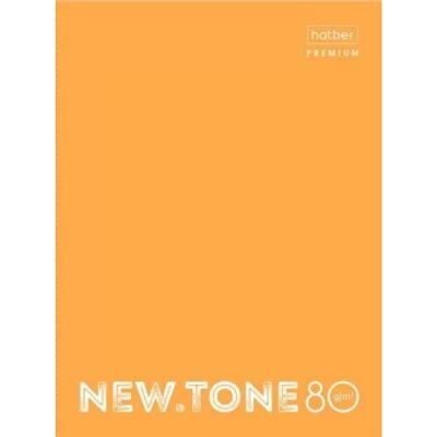 Тетрадь А4  80л клетка на кольцах "NEWtone NEON Оранж" (062035) 00935 Хатбер